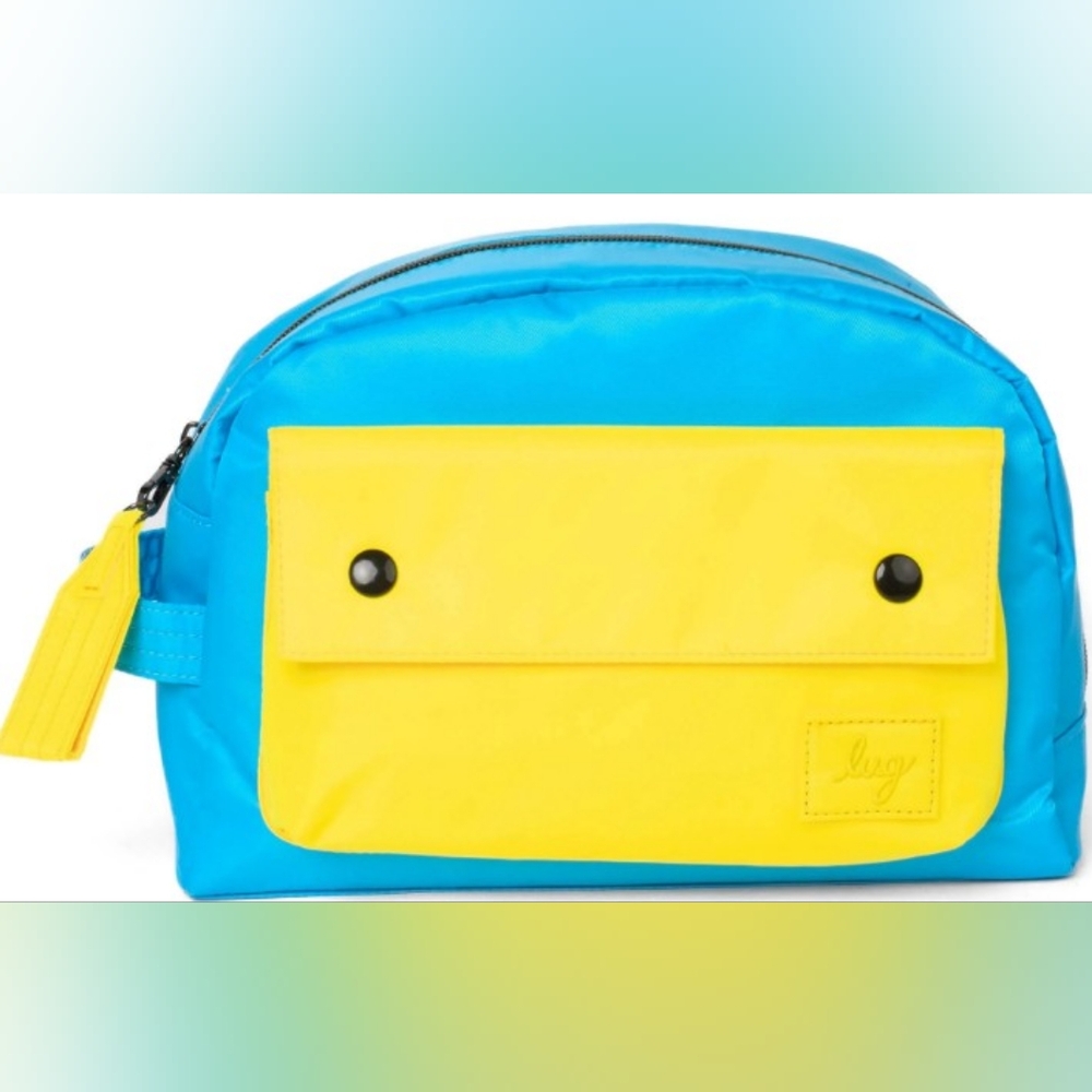 LUG Towboat Toiletry Case - Yellow/Sky